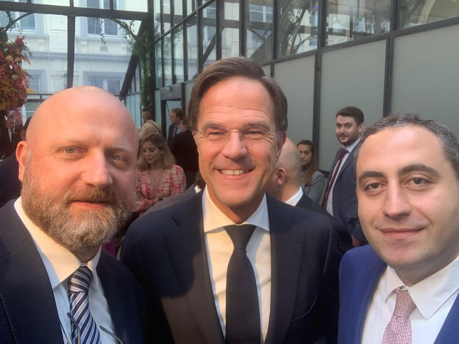 გიორგი ვაშაძე - ვულოცავ ჩვენს მეგობარს მარკ რუტეს, ნატოს გენერალურ მდივნად არჩევას