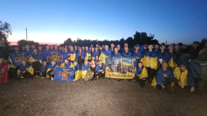 90 უკრაინელი რუსეთის ტყვეობიდან გაათავისუფლეს