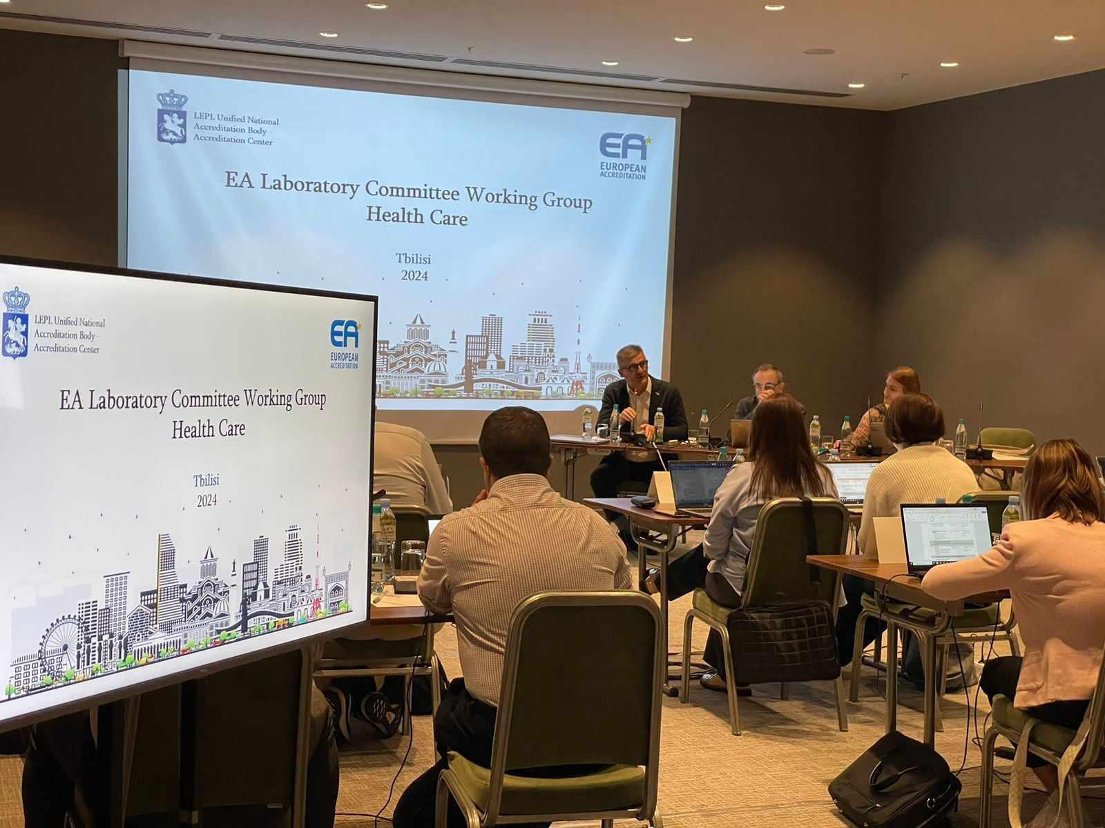 საქართველოში ევროპული აკრედიტაციის ორგანიზაციის ჯანდაცვის და ლაბორატორიული მედიცინის სამუშაო ჯგუფის შეხვედრა გაიმართა
