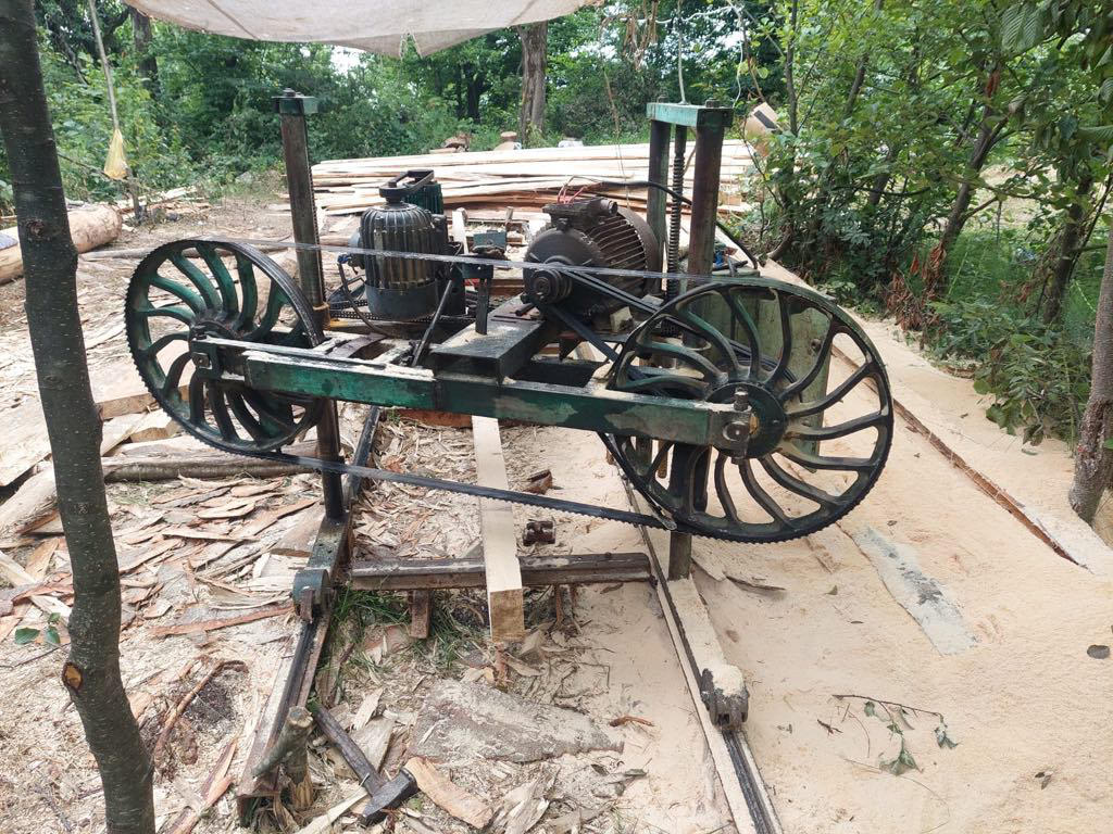 გარემოსდაცვითი ზედამხედველობის დეპარტამენტის თანამშრომლებმა 3 უკანონო სახერხი საამქრო გამოავლინეს