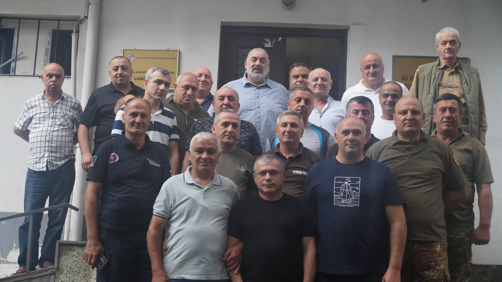 კობა კობალაძე ბათუმში სასაზღვრო პოლიციის წარმომადგენლებს შეხვდა