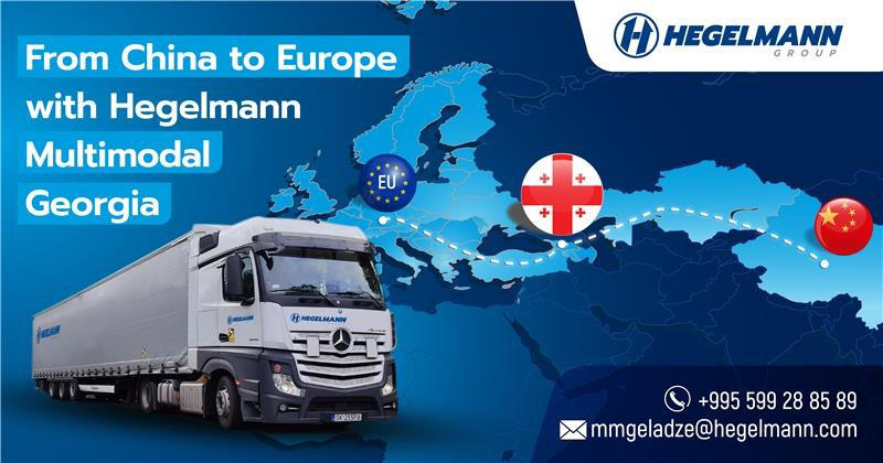 Successful Completion of the First Cargo Transportation from China to the EU via Georgia by Hegelmann Multimodal Georgia