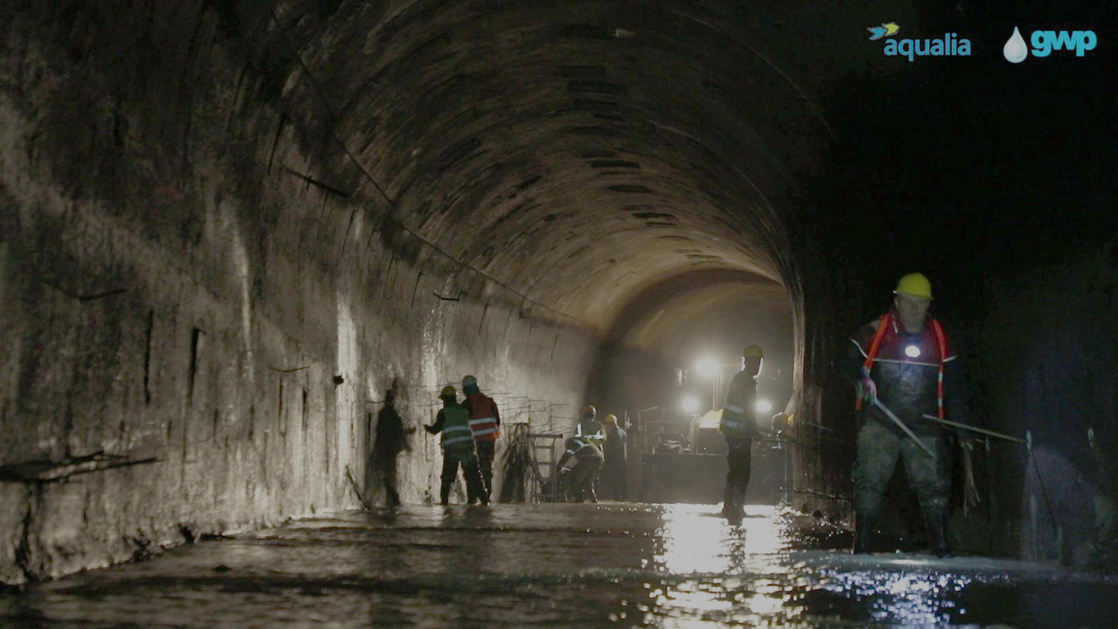 Aqualia-მ ჟინვალის ჰიდროკომპლექსში გამყვანი გვირაბის გეგმური რეაბილიტაცია დაასრულა