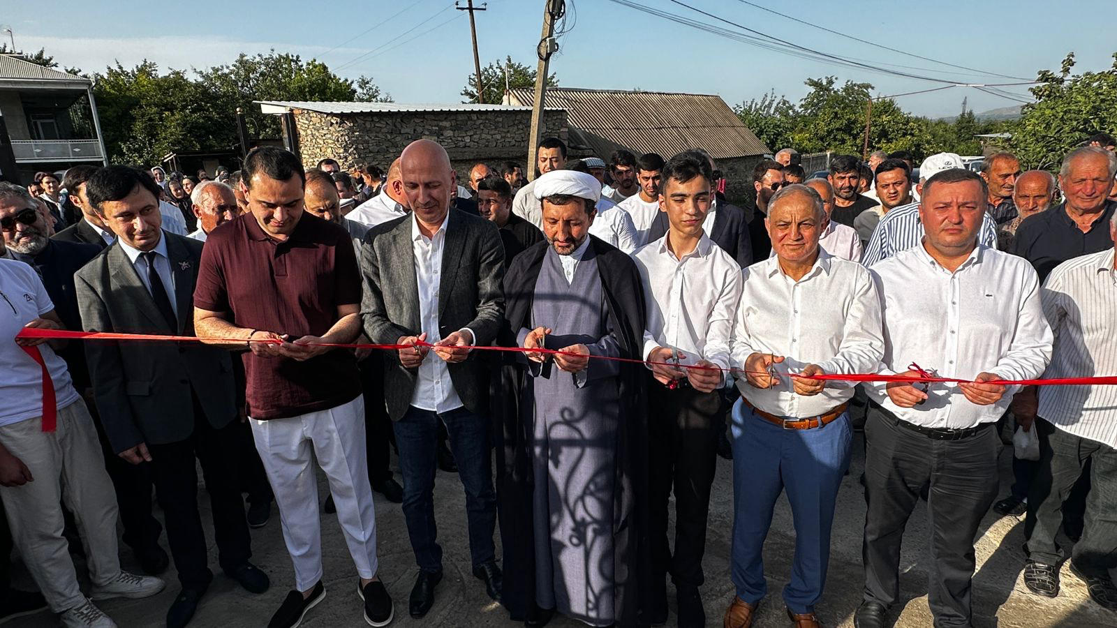 რელიგიის სააგენტოს თავმჯდომარე ახლოლალოში მეჩეთის გახსნას დაესწრო