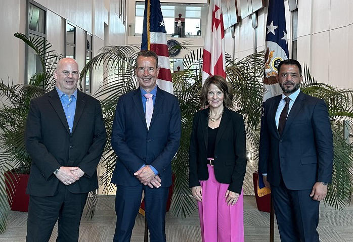 Webster University Georgia-ს რექტორი და ვიცე-რექტორი აშშ-ის ელჩს შეხვდნენ