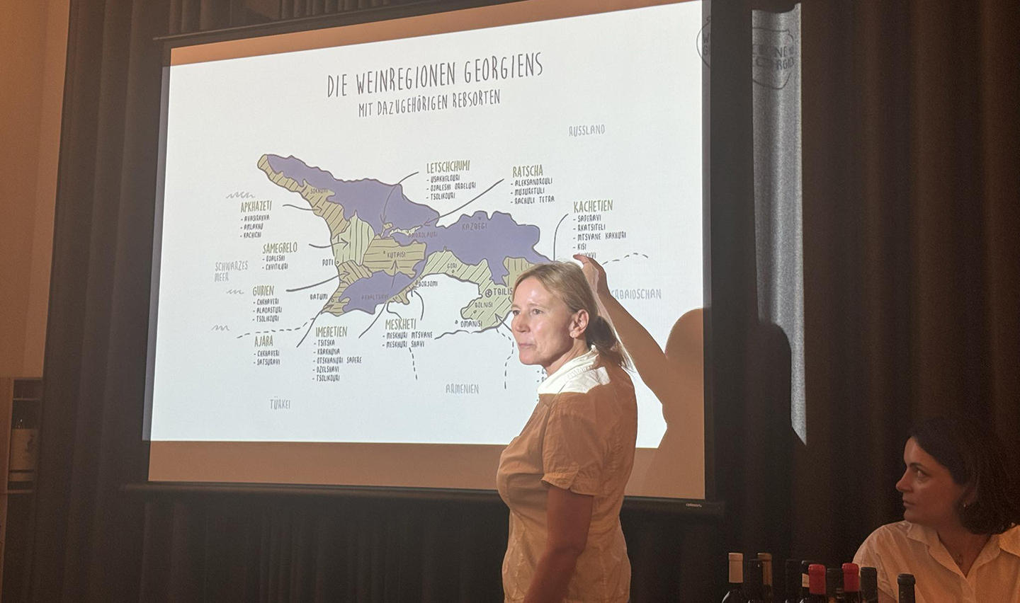 ღვინის ეროვნული სააგენტოს მხარდაჭერით, ბერლინში ქართული ღვინის წარდგენა გაიმართა