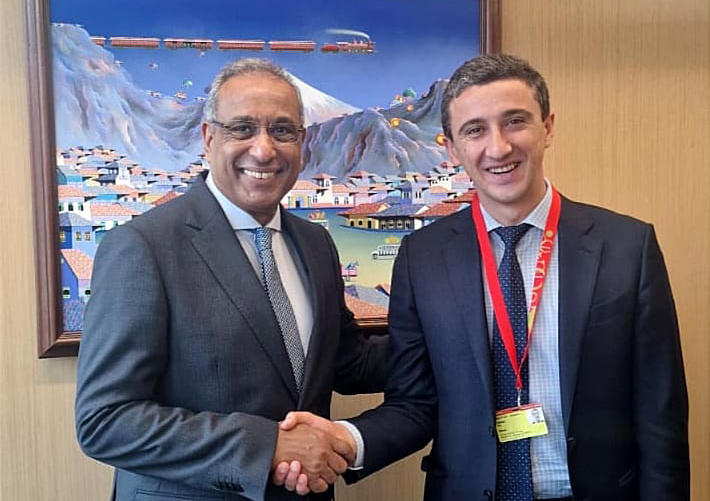 სოსო გიორგაძე ინტელექტუალური საკუთრების მსოფლიო ორგანიზაციის (WIPO) აკადემიის აღმასრულებელ დირექტორს შერიფ საადალას შეხვდა