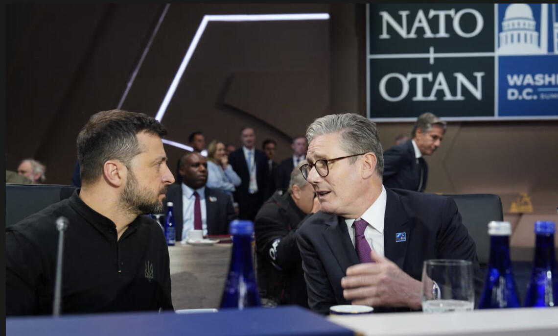 ვოლოდიმირ ზელენსკი დიდ ბრიტანეთსა და ირლანდიას ეწვევა