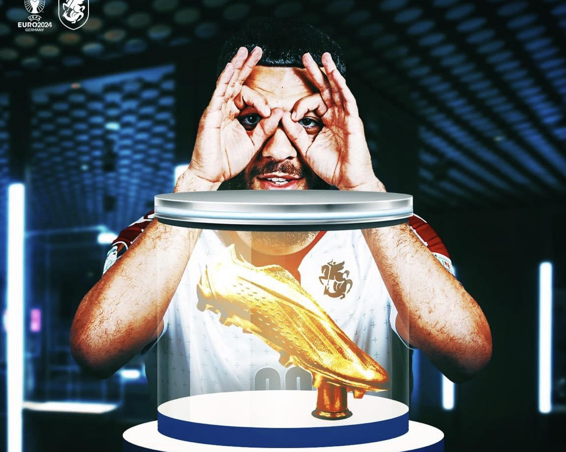 გიორგი მიქაუტაძე ევრო 2024-ის თანაბომბარდირი და „ოქროს ბუცის“ მფლობელი გახდა