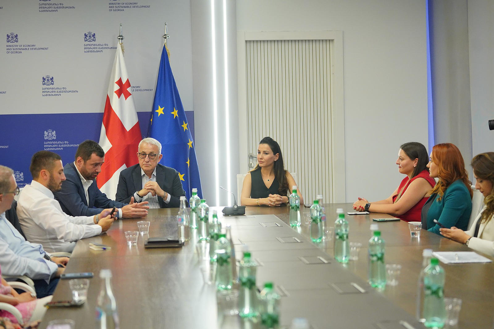 მარიამ ქვრივიშვილი თბილისის საჯარო მენეჯმენტის სკოლის წარმომადგენლებს შეხვდა