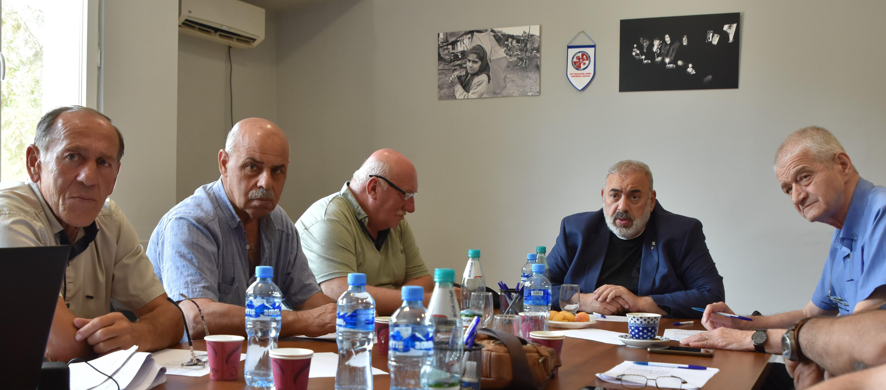 გორში ვეტერანის სტატუსის მაძიებელთა საბრძოლო მოქმედებებში მონაწილეობის დამდგენი კომისიის გასვლითი სამუშაო შეხვედრები გაიმართა