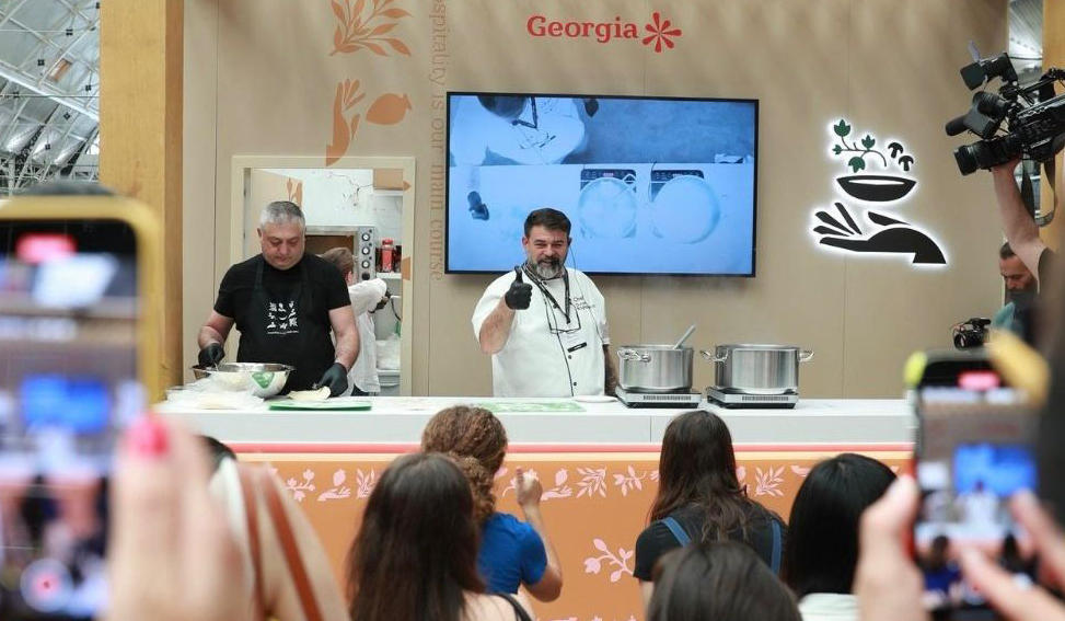 გურამ ბაღდოშვილი - National Geographic Traveller Food Fest-ზე საქართველო სტუმრის სტატუსით ჩამოვიდა და მასპინძელი აღმოჩნდა
