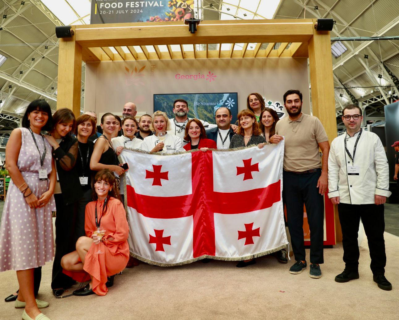 The National Geographic Traveller Food Festival-ზე ქართულ კერძებს გაეცნენ