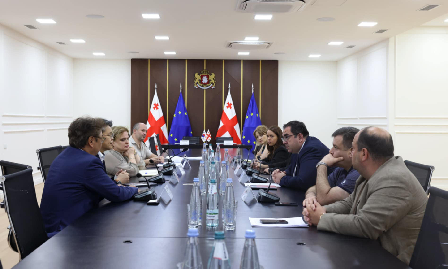 საირიგაციო სისტემების პროექტირების კუთხით, კორეულ კომპანიასთან, 12 მილიონი აშშ დოლარის ღირებულების ხელშეკრულება გაფორმდა