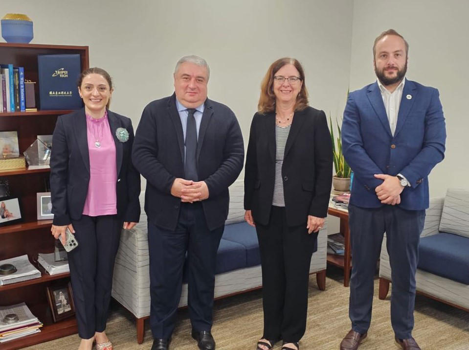 ჯაბა სამუშია სამუშაო ვიზიტით ტეხასის უნივერსიტეტში იმყოფება