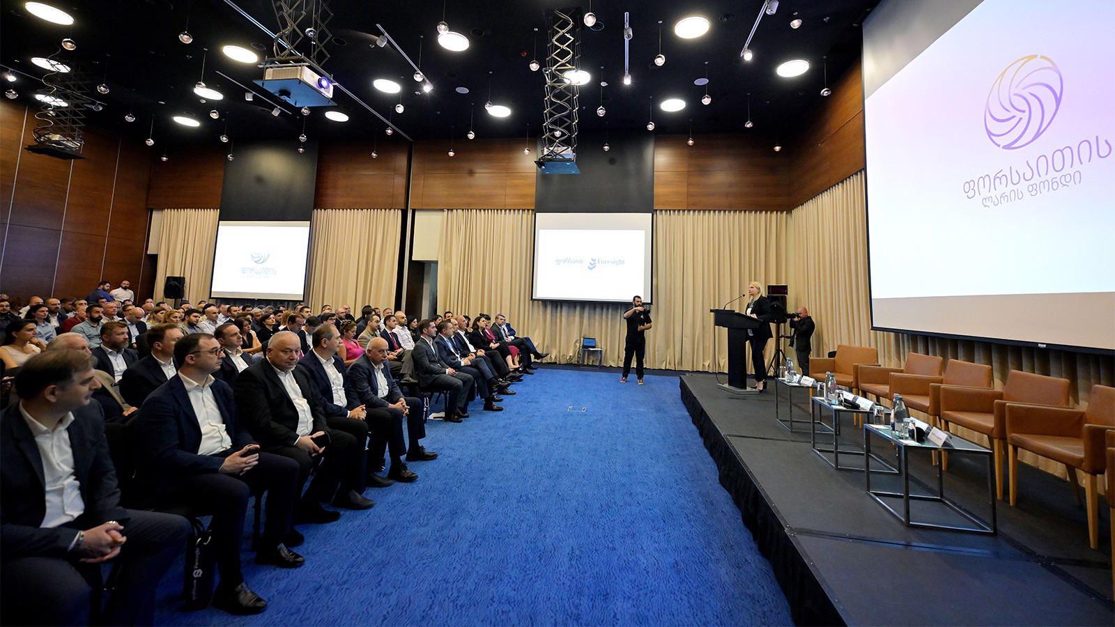 ნათია თურნავამ საქართველოში პირველი ავტორიზებული საინვესტიციო ფონდის ოფიციალური გახსნის ღონისძიებაში მიიღო მონაწილეობა