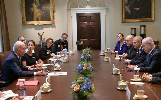 ბენიამინ ნეთანიაჰუ ჯო ბაიდენსა და კამალა ჰარისს შეხვდა