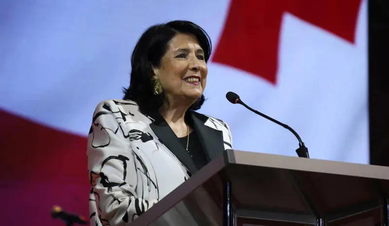 Salome Zurabishvili: I am proud to see Georgian athletes at the opening ceremony of the 2024 Olympic Games in Paris