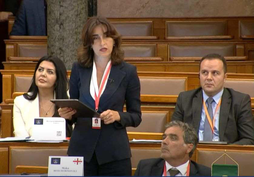 მაკა ბოჭორიშვილმა ევროკავშირის წევრი ქვეყნების ევროპულ საქმეთა კომიტეტების თავმჯდომარეთა შეხვედრაში მიიღო მონაწილეობა