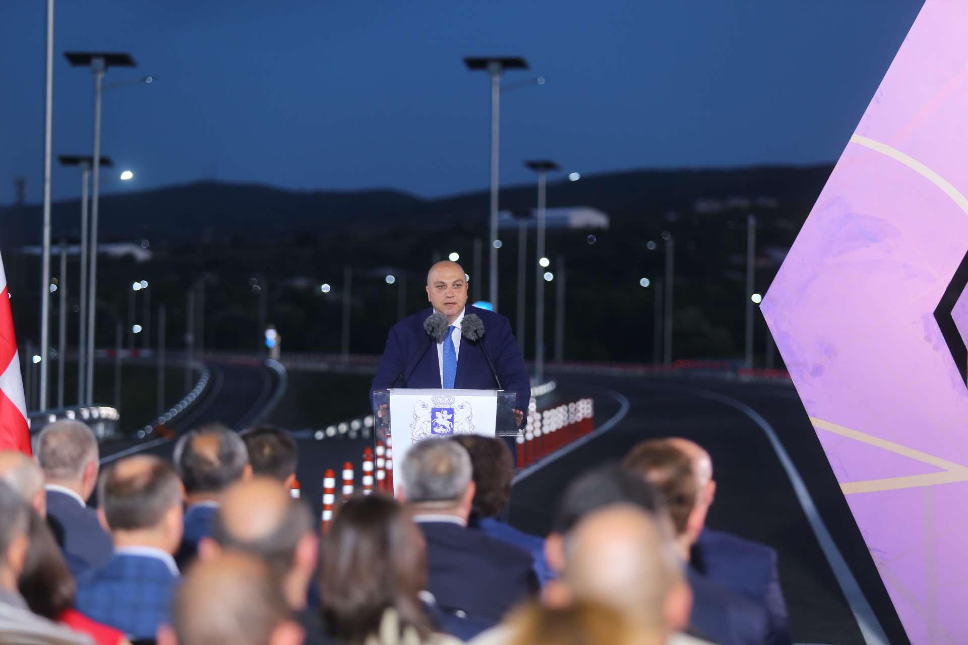 ირაკლი ქარსელაძე - ბაკურციხე-წნორის მაგისტრალური გზის გახსნა მნიშვნელოვანია ქვეყნის საერთაშორისო სატრანსპორტო დერეფნის განვითარებისათვის