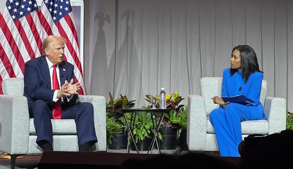 დონალდ ტრამპი - კამალა ჰარისს სურს, რომ ახლა ცნობილი იყოს როგორც შავკანიანი, არ ვიცი ის ინდოელია თუ შავკანიანი?