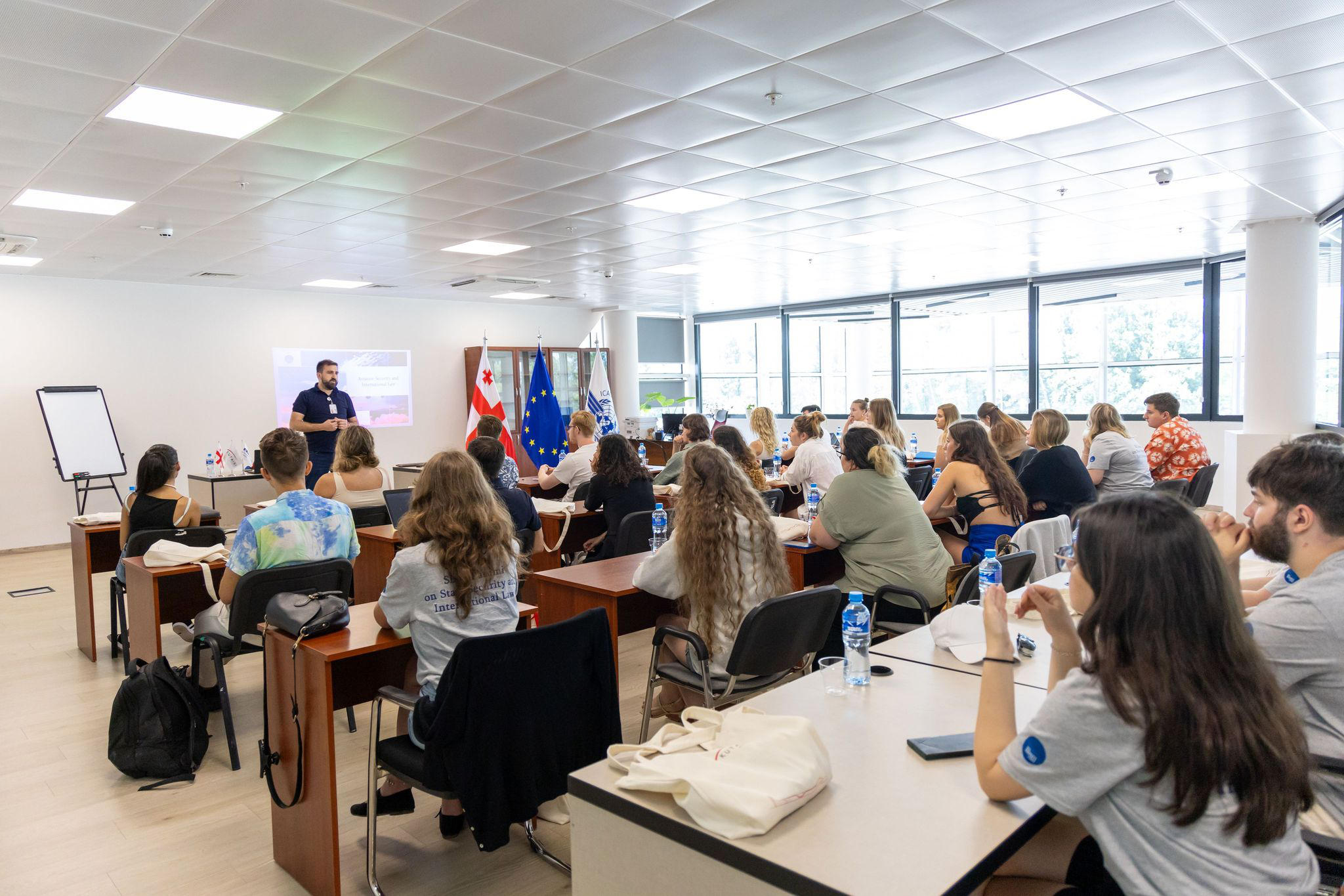 ქუთაისის საერთაშორისო აეროპორტს ევროპის იურისტ სტუდენტთა ასოციაცია (ELSA) სტუდენტები ეწვივნენ