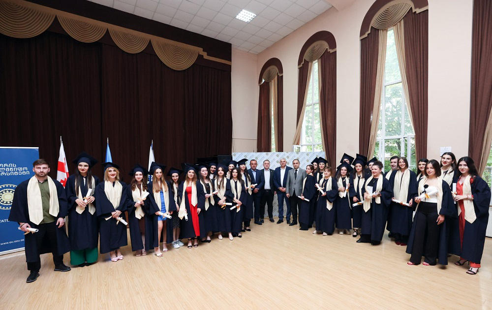 გორის სახელმწიფო უნივერსიტეტში კურსდამთავრებულთა გამოსაშვები ღონისძიება გაიმართა