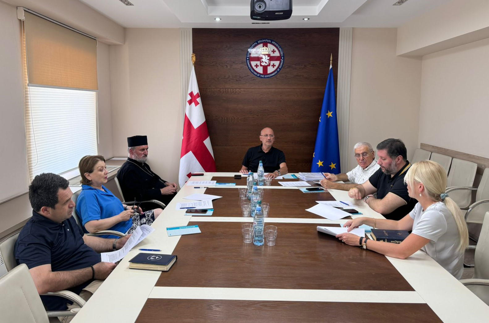 რელიგიურ გაერთიანებათა ქონებრივი და ფინანსური კომისიის მესამე სხდომა გაიმართა