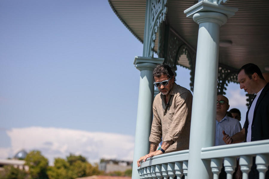 კახა კალაძემ დარეჯანის სასახლის რეაბილიტაციის დასრულებული სამუშაოები დაათვალიერა