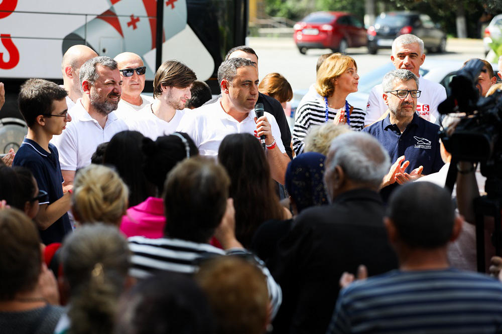 გიორგი ვაშაძე - ეს არ არის პარტიებს შორის არჩევნები, ეს არის არჩევნები როგორ ქვეყანაში გვინდა ვიცხოვროთ, ეს არჩევნები არის მომავალსა და წარსულს შორის
