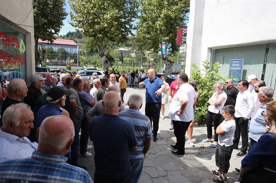 პოლიტიკური გაერთიანება „კოალიცია ცვლილებისთვის - გვარამია, მელია, „გირჩი“, „დროას’’ თერჯოლას ოფისი გაიხსნა