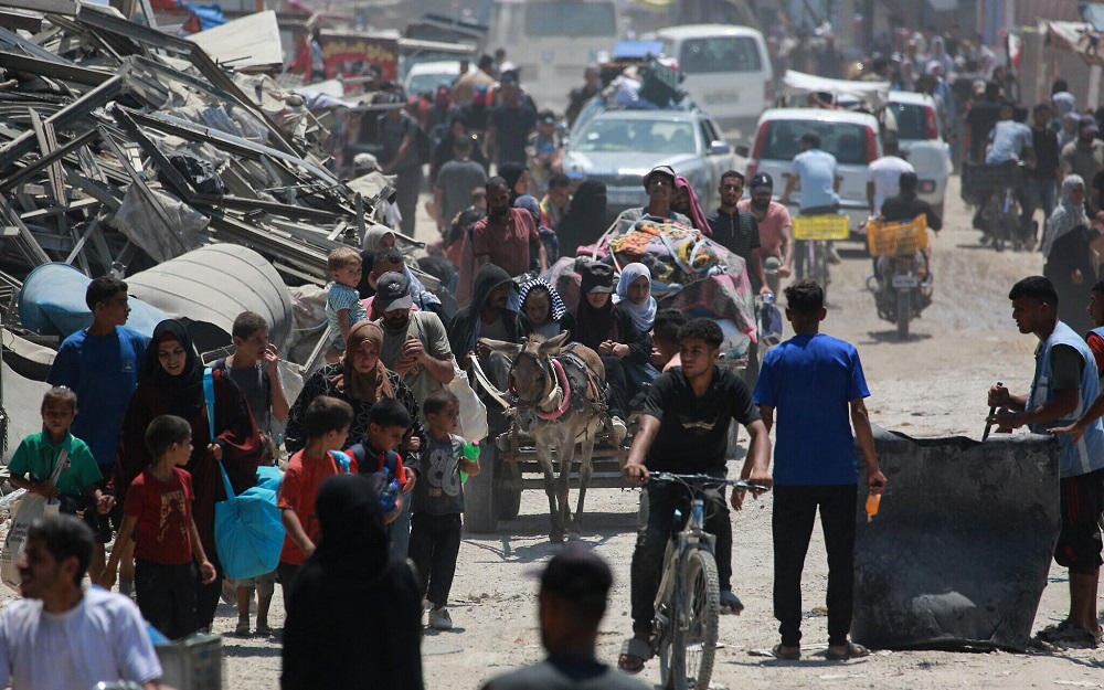 ისრაელმა ღაზაში ყოფილი ჰუმანიტარული უსაფრთხო ზონის ევაკუაციის ბრძანება გასცა