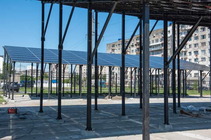 ქუთაისის მუნიციპალურ სატრანსპორტო კომპანიაში მზის ფოტო-ელექტრო სადგური მოეწყო