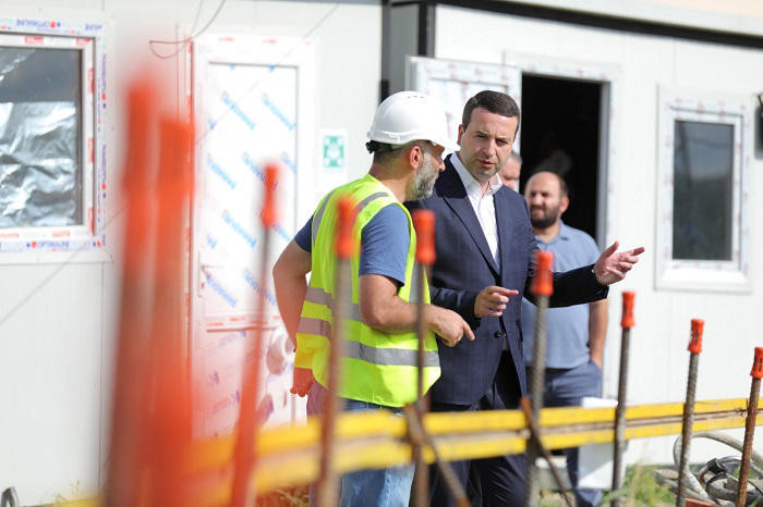 სპეციალური საგამოძიებო სამსახურის უფროსმა ახალი სათავო ოფისის მშენებლობა დაათვალიერა