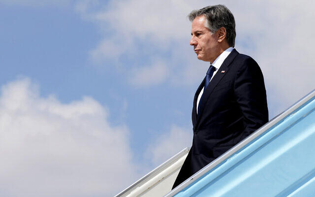 ენტონი ბლინკენი ისრაელს ეწვევა