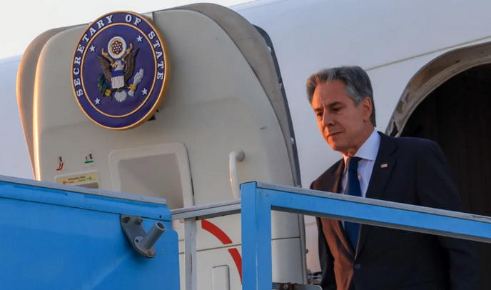 ენტონი ბლინკენი ეგვიპტეში ჩავიდა