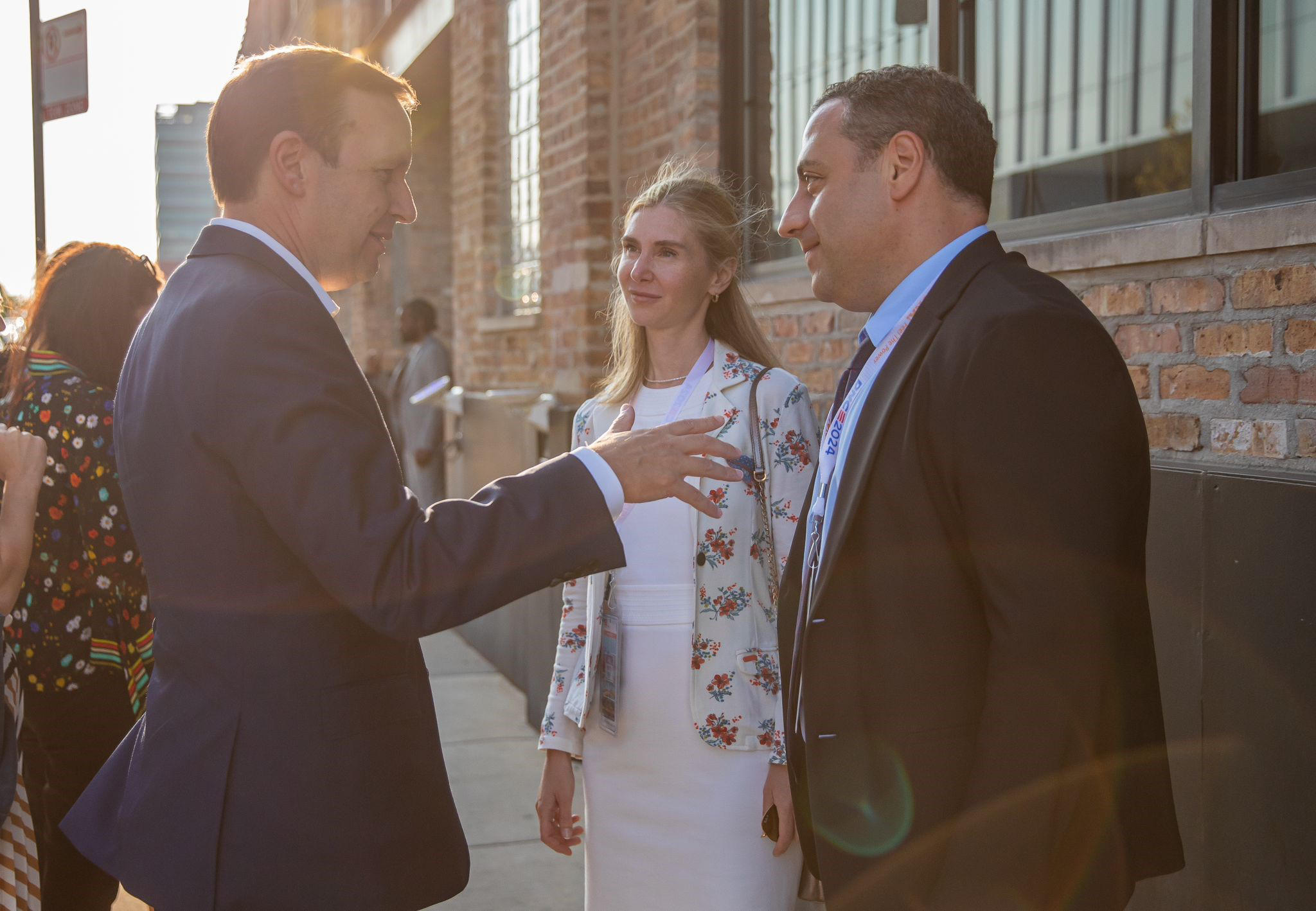 თინა ბოკუჩავა, დემოკრატიული ყრილობის ფარგლებში, სენატორ კრის მერფს შეხვდა