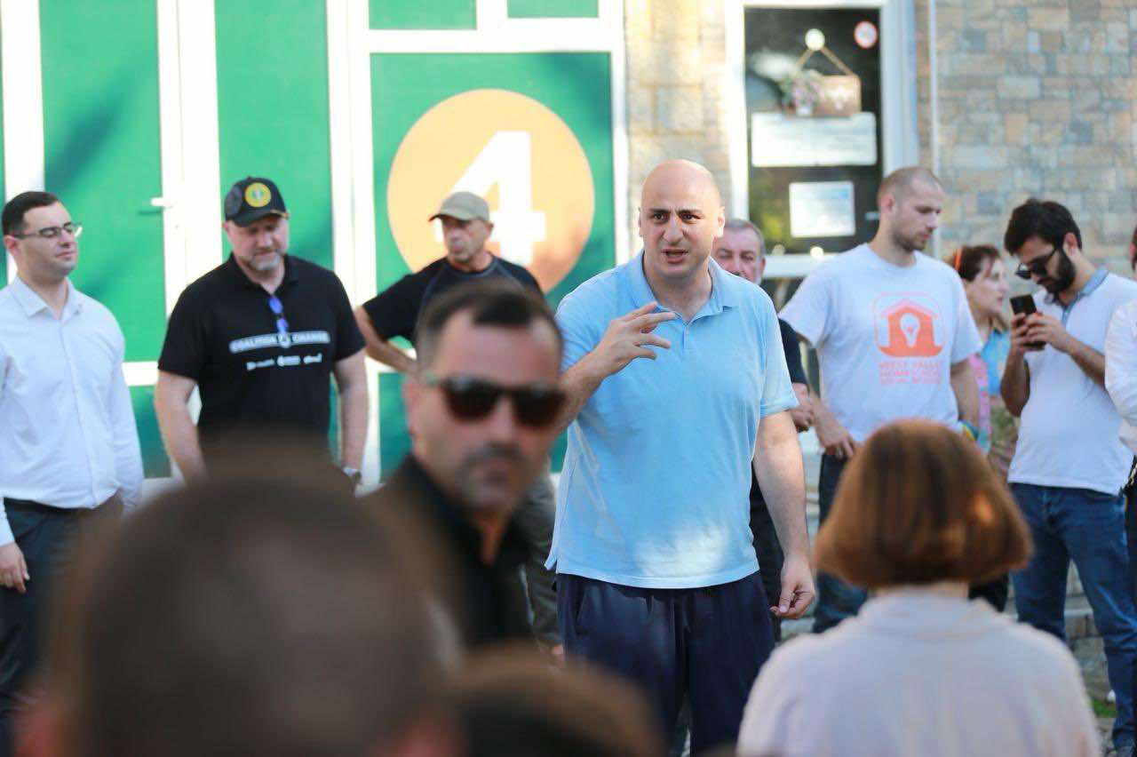 პოლიტიკური გაერთიანება „კოალიცია ცვლილებისთვის - გვარამია, მელია, გირჩი, დროას’’ ჩხოროწყუს ოფისი გაიხსნა