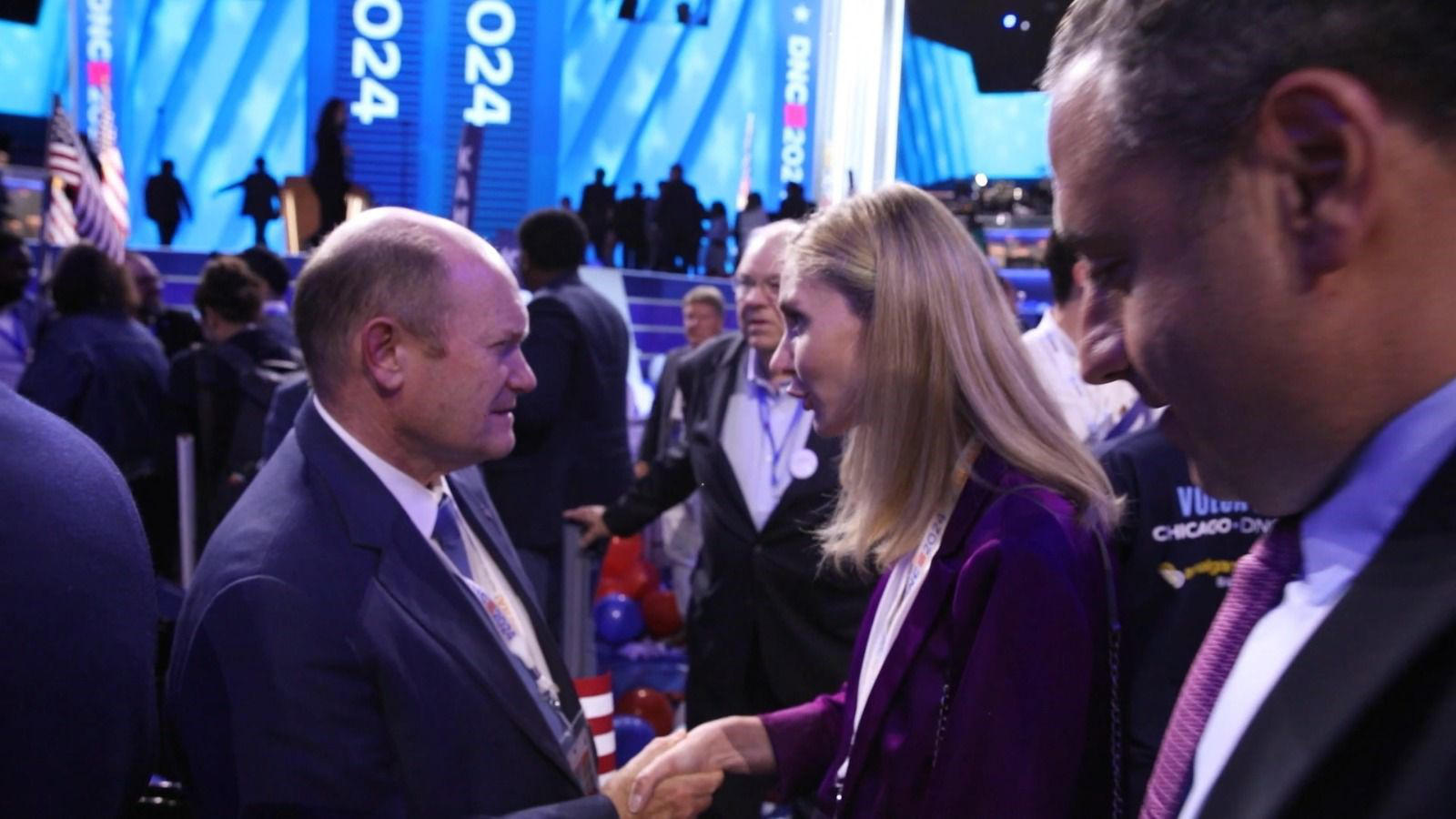 თინა ბოკუჩავა და გიორგი ვაშაძე აშშ-ში ვიზიტის ფარგლებში სენატორ კრის კუნსს შეხვდნენ