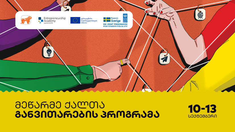 „საქართველოს ბანკისა“ და UNDP-ის მეწარმე ქალთა განვითარების პროგრამის მეათე ნაკადზე მიღება დაიწყო