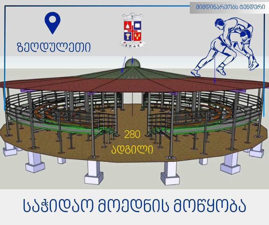 ზეღდულეთში საჭიდაო მოედანი მოეწყობა, სამუშაოების შესყიდვის მიზნით, გორის მერიამ ტენდერი გამოაცხადა