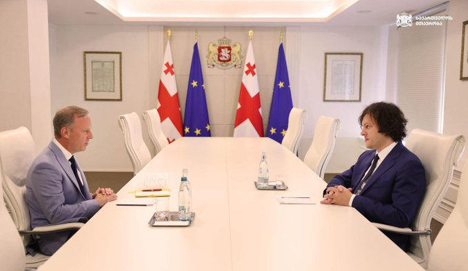 ბრიტანეთის ელჩი - მადლობა პრემიერ-მინისტრ ირაკლი კობახიძეს ორმხრივი ურთიერთობებისა და საქართველოს ევროატლანტიკური ტრაექტორიის მნიშვნელობის შესახებ დისკუსიისთვის