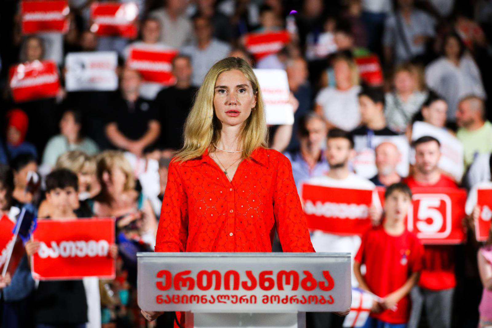 თინა ბოკუჩავა - 26 ოქტომბერს გავიმარჯვებთ სახელოვნად