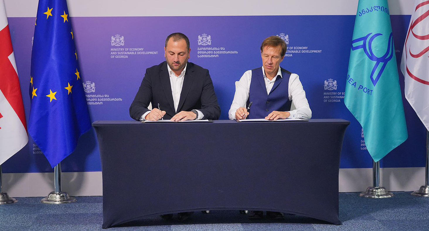 ანაკლიის ღრმაწყლოვანი ნავსადგურის საზღვაო ინფრასტრუქტურულ სამუშაოებს ბელგიური კომპანია Jan De Nul NV განახორციელებს - კომპანიასთან ხელშეკრულება გაფორმდა