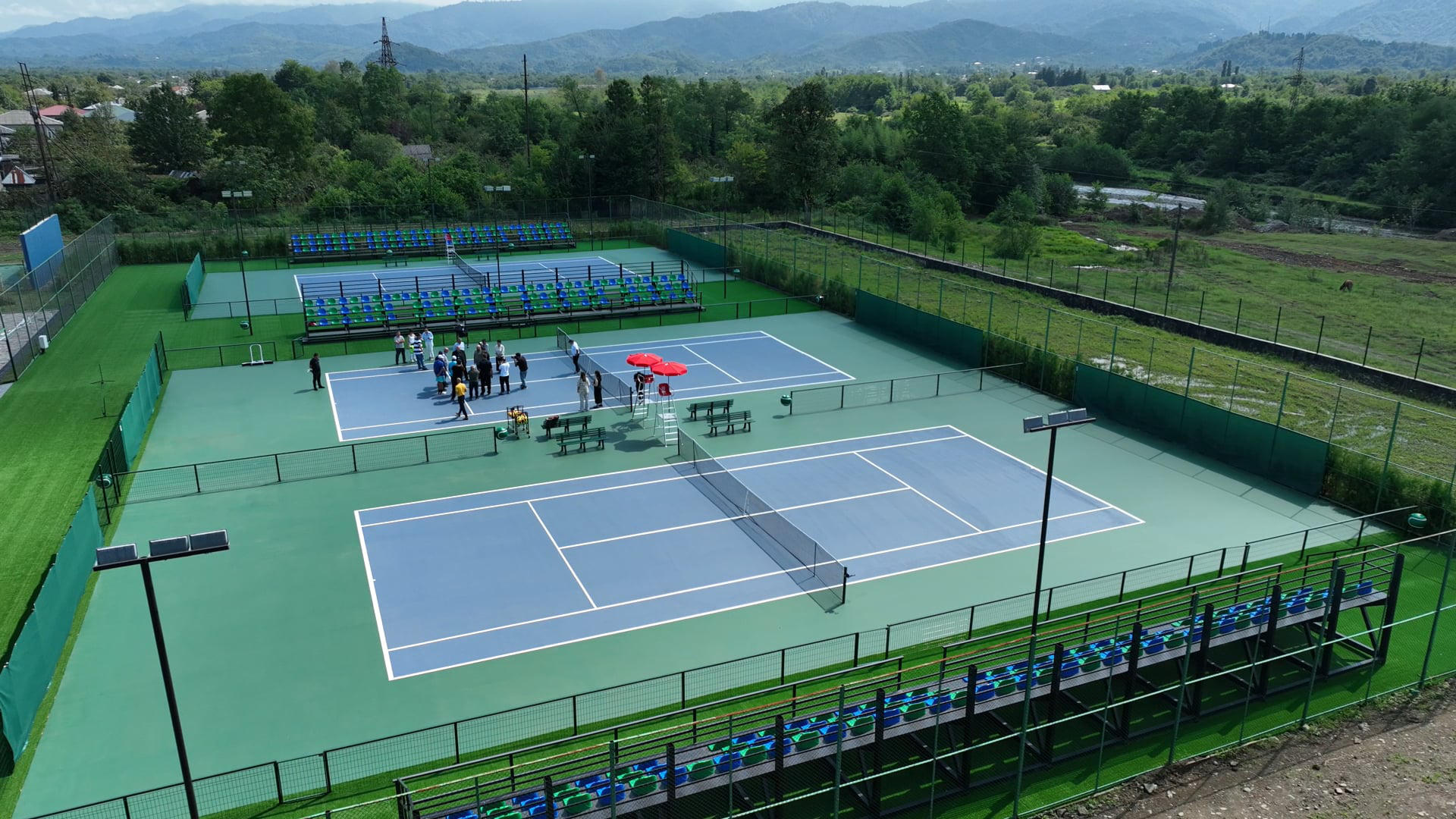 ირაკლი ქარსელაძე - ოზურგეთს უკვე აქვს საერთაშორისო სტანდარტის ახალი საჩოგბურთო კომპლექსი