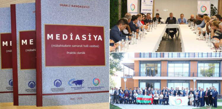 გრუნის პროფესორის - ირაკლი ყანდაშვილის,  სახელმძღვანელო „მედიაცია  - დავის გადაწყვეტის ეფექტური საშუალება“,  აზერბაიჯანულ ენაზე გამოიცა