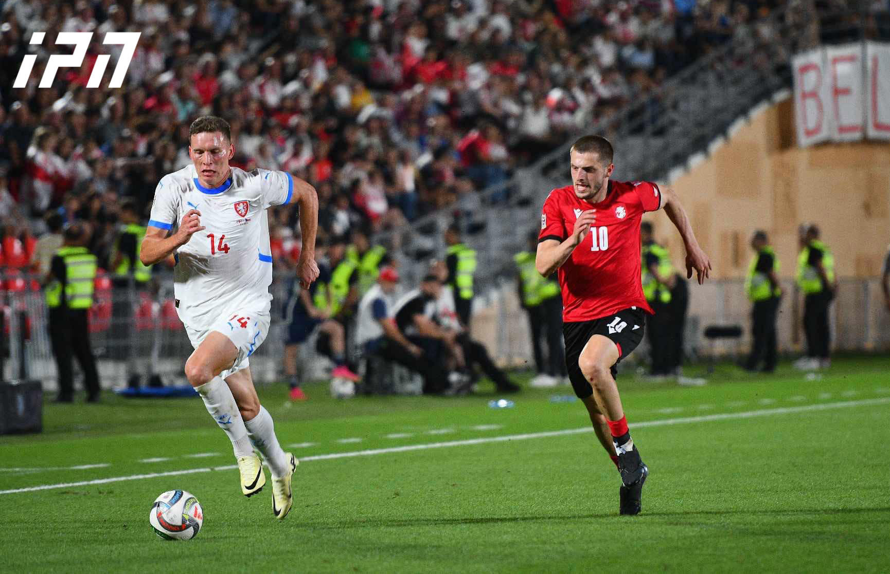 საქართველოს ეროვნული ნაკრები ჩეხეთის წინააღმდეგ ანგარიშით 2:0 დაწინაურდა - გოლი გიორგი ჩაკვეტაძემ გაიტანა