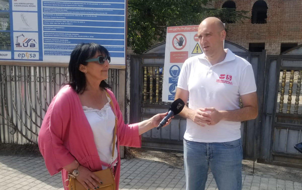 ირაკლი ფავლენიშვილი - „მსოფლიო ბანკის“ მიერ გაცემული გრანტი არ არის ათვისებული, ან გაფლანგულია, ეს თანხა შეჭმულია და თერჯოლის პირველი სკოლა ფაქტობრივად, გაუქმებულია