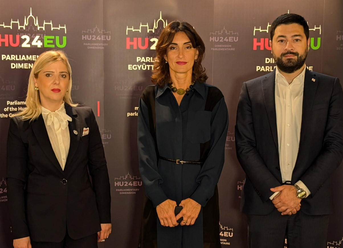 მაკა ბოჭორიშვილი ევროკავშირის უსაფრთხოებისა და თავდაცვის საპარლამენტთაშორისო კონფერენციაზე სიტყვით გამოვიდა