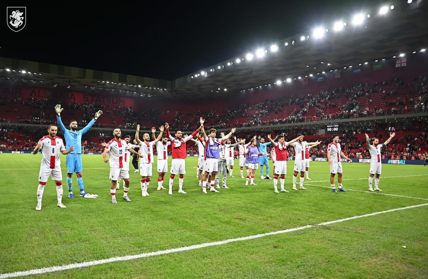საქართველოს საფეხბურთო ნაკრებმა ალბანეთი დაამარცხა და ჯგუფის ერთპიროვნული ლიდერია